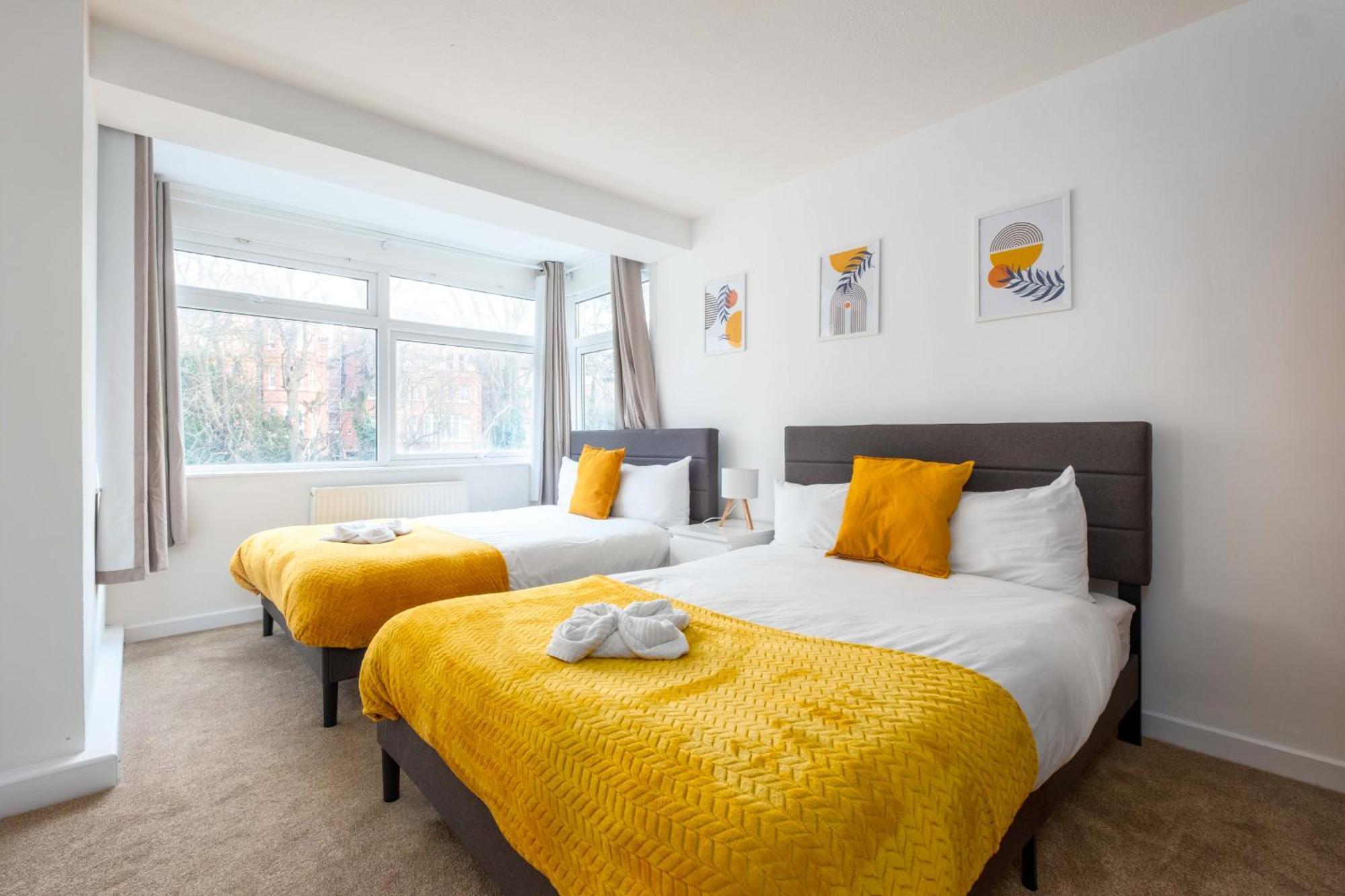 Stylish 2 Bedroom In Central Brighton Free Parking Near Beach And Train Station Eksteriør billede